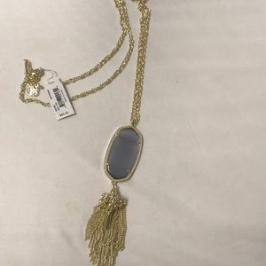 Kendra Scott Rayne necklace in slate